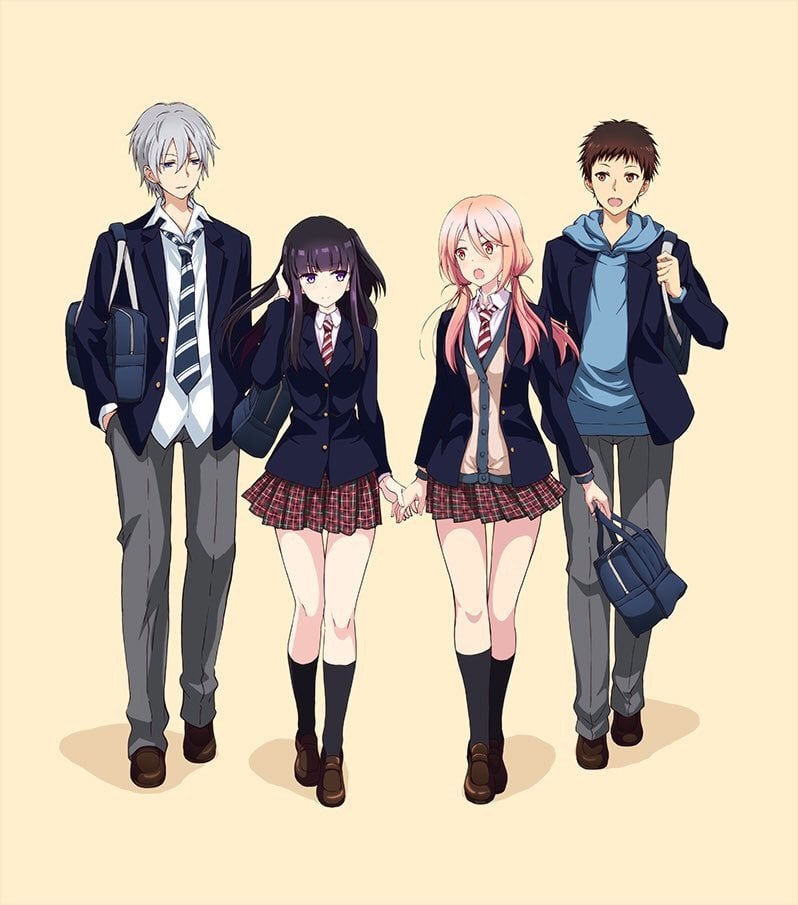 Yuri TV Anime Netsuzou TRap Visual and Staff Revealed